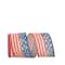 The Ribbon Roll 2.5&#x22; Wired Continuous Vintage Flag Ribbon